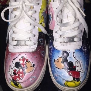 mickey mouse custom air force 1